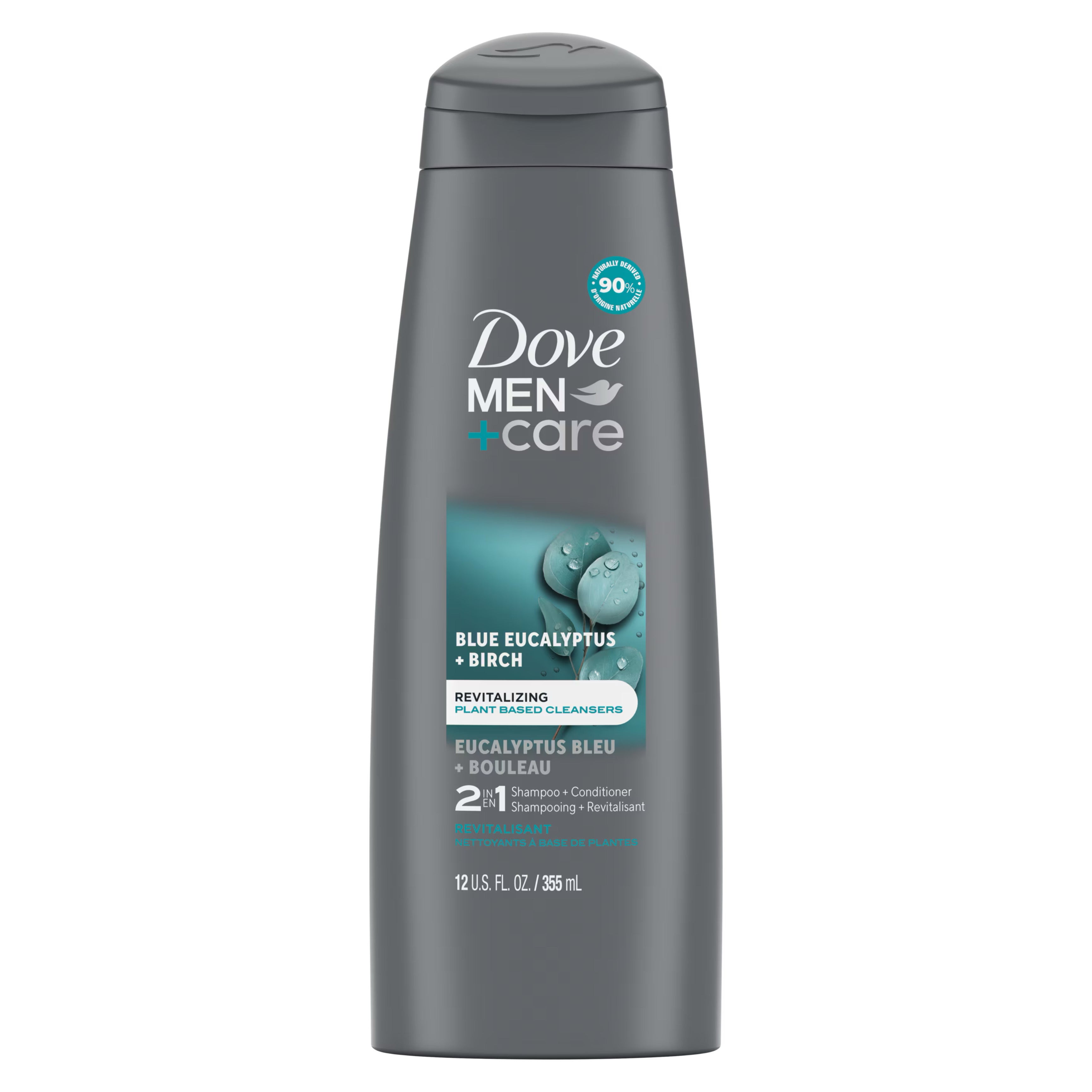 Dove - Blue Eucalyptus & Birch 2 In 1 Shampoo + Conditioner 355ml