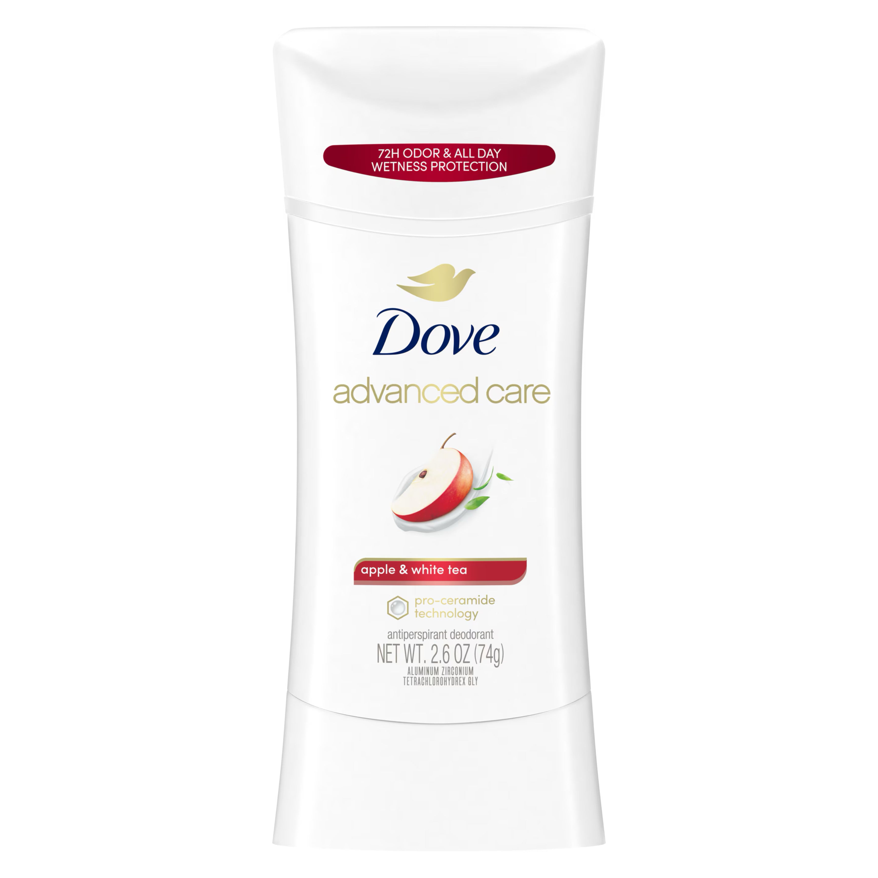 Dove - Advanced Care Apple & Tea Deodorant Stick - 74g