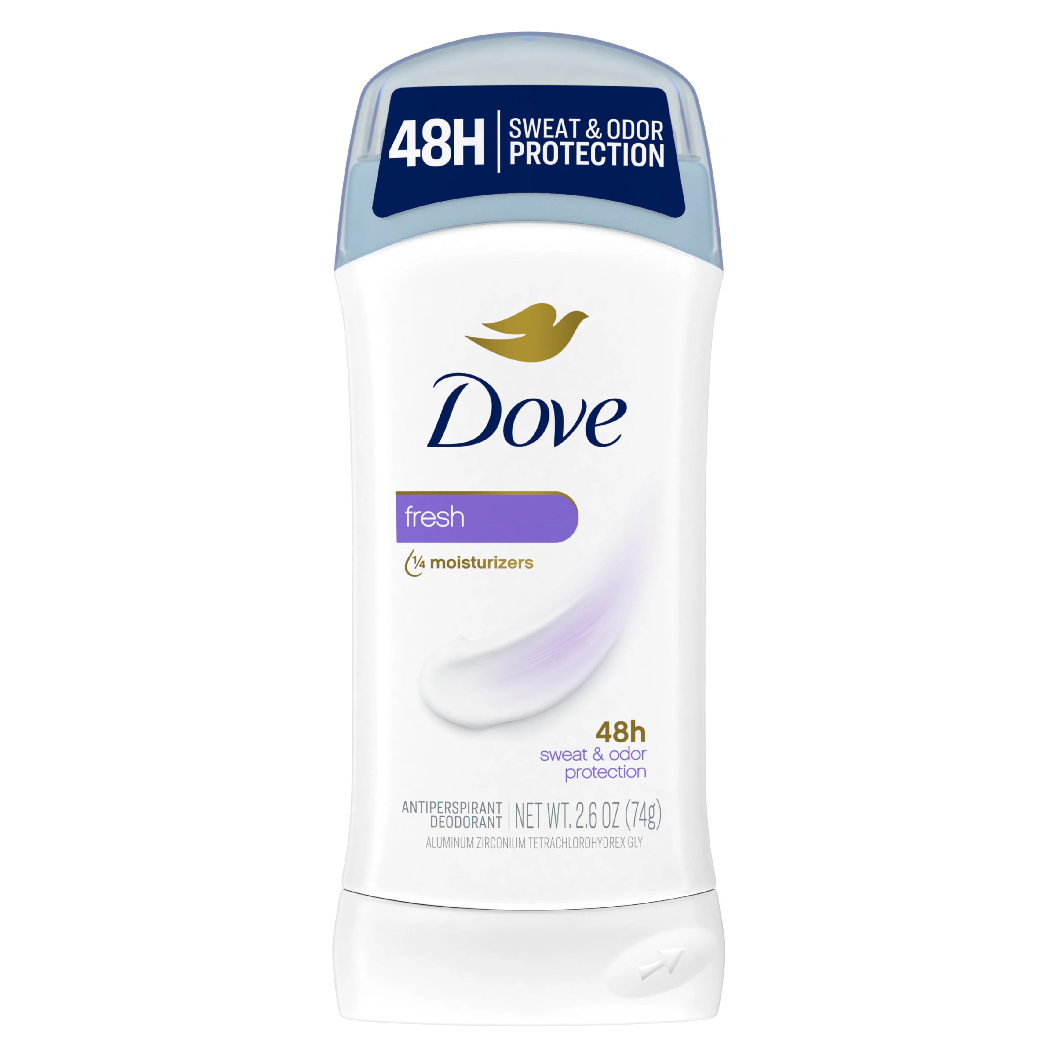 Dove - Invisible Solid Fresh Antiperspirant Stick - 2.6 Oz (74g)