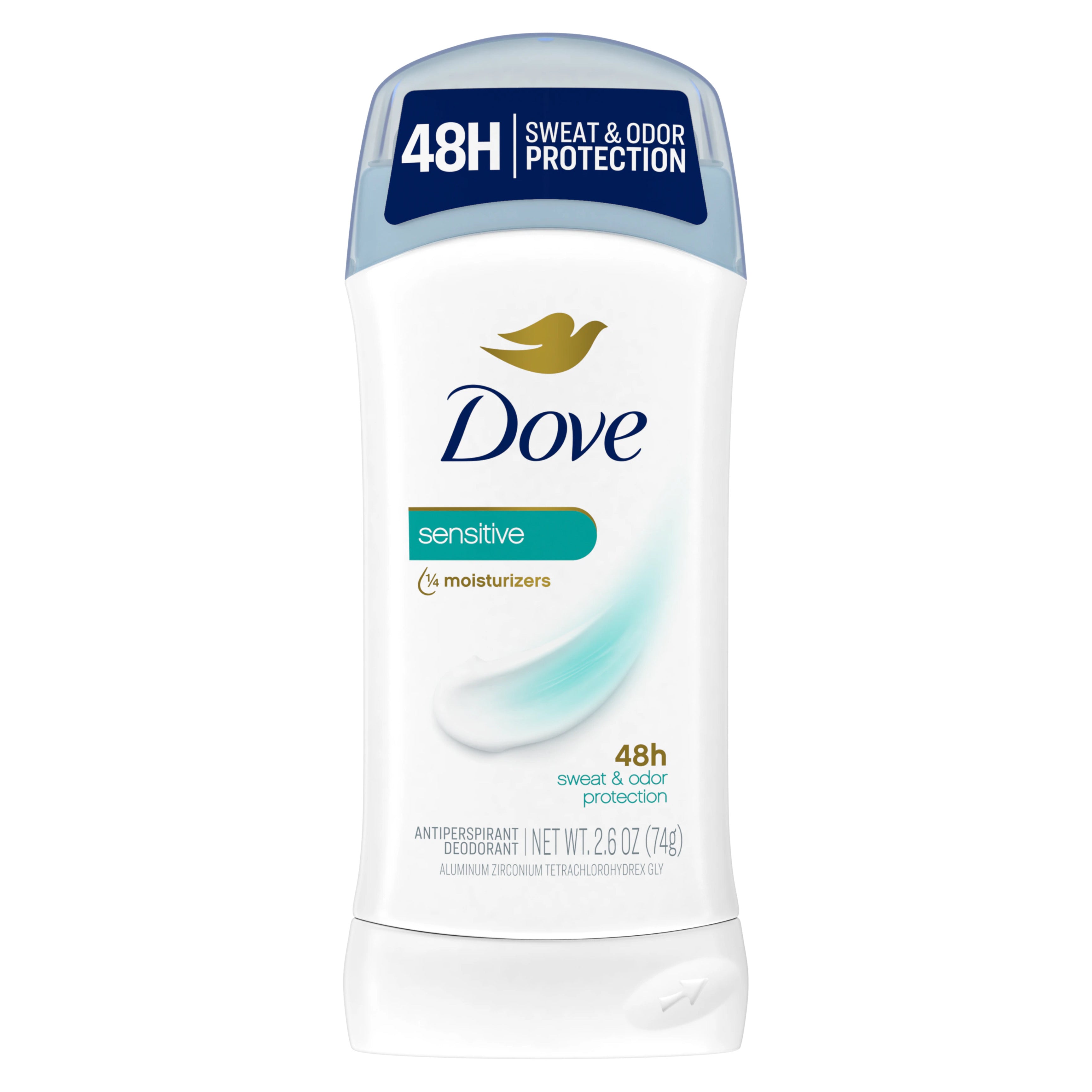 Dove - Invisible Solid Sensitive Antiperspirant Stick - 2.6 Oz (74g)