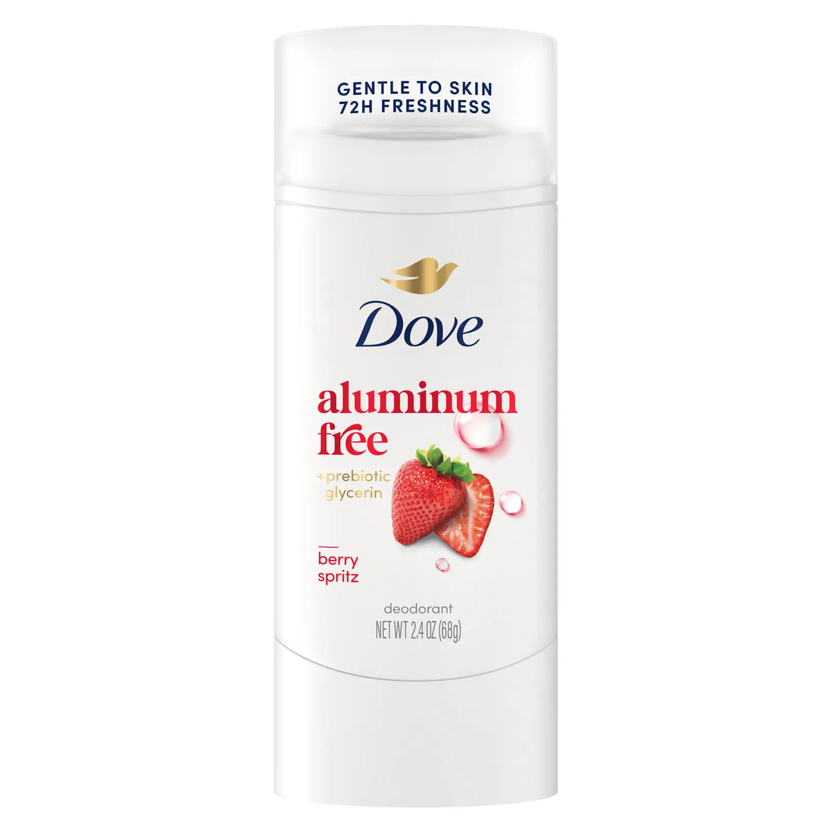 Dove - Berry Spritz Aluminum Free Deodorant Stick - 2.4 Oz (68g)