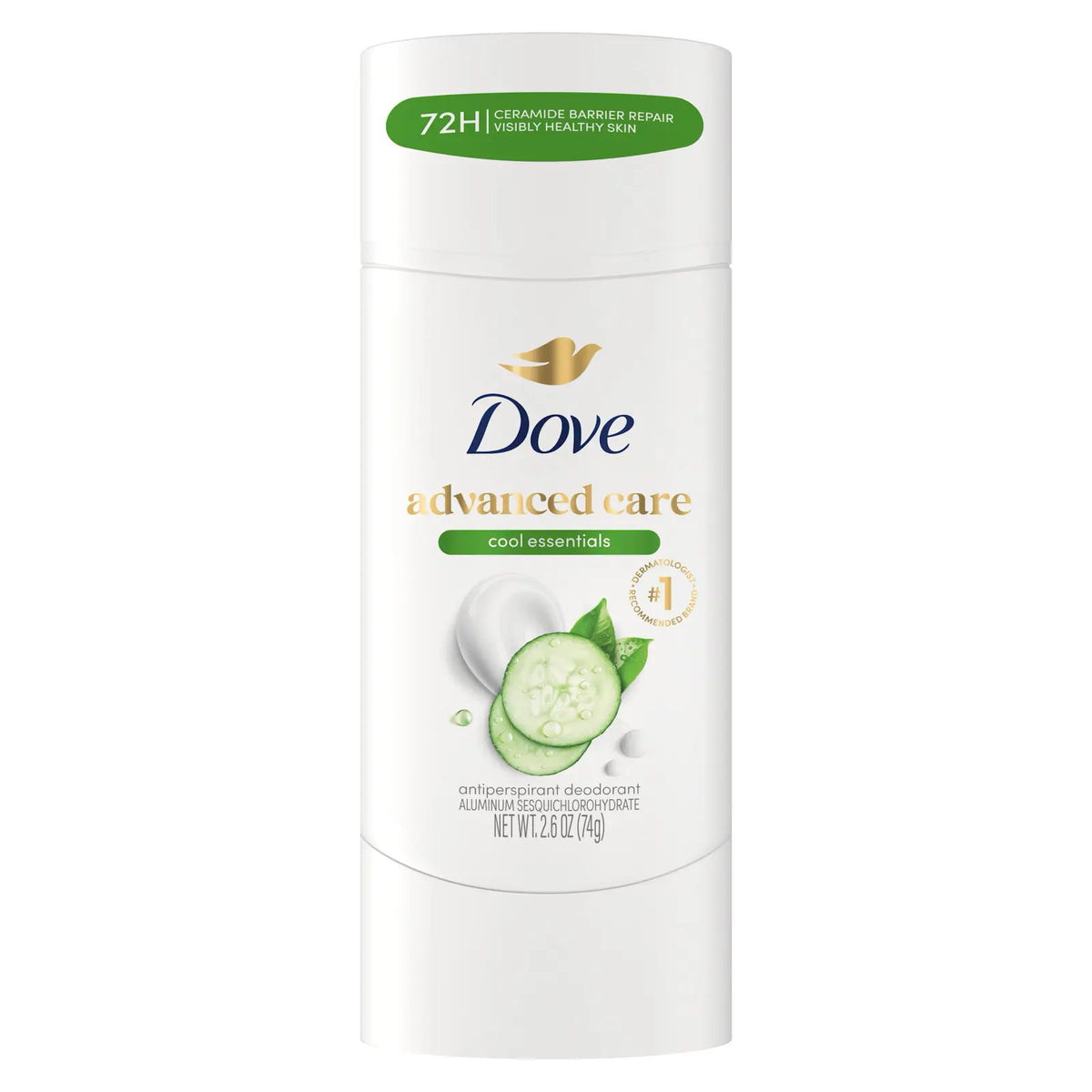 Dove - Advanced Care Cool Esentials Antiperpirant Stick - 2.6 Oz (74g)
