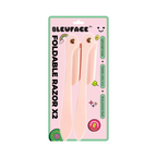 Bleuface - Foldable Razor x2