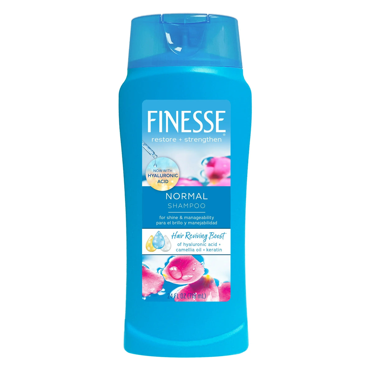 Finesse Restore + Strengthen Normal Shampoo - 24 Fl Oz (710Ml)