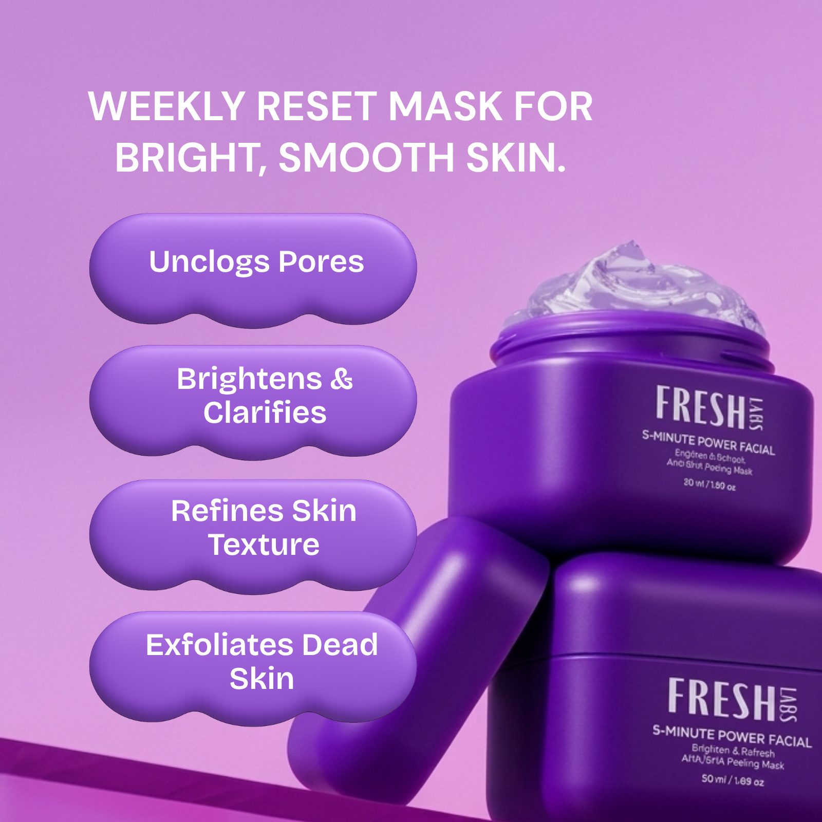 FreshLabs - 5-Minute Power Facial Mask