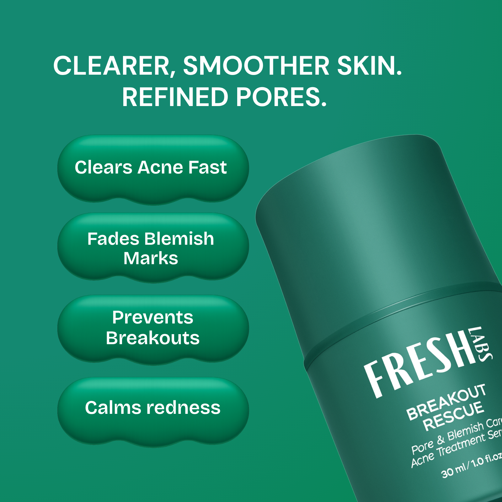 FreshLabs - Breakout Rescue Acne Serum