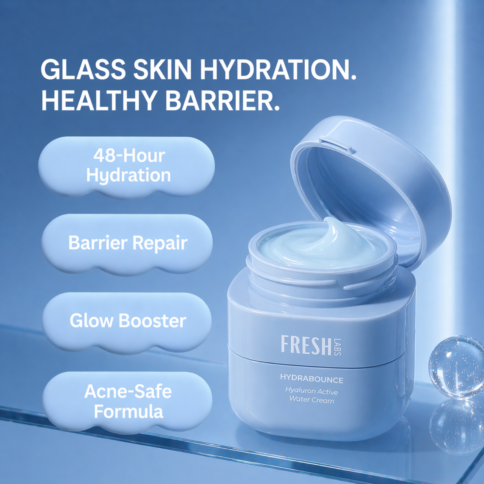 FreshLabs - Hydrabounce Water Cream