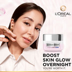 L'Oréal Paris - Glycolic-Bright Glowing Cream Night 15ml