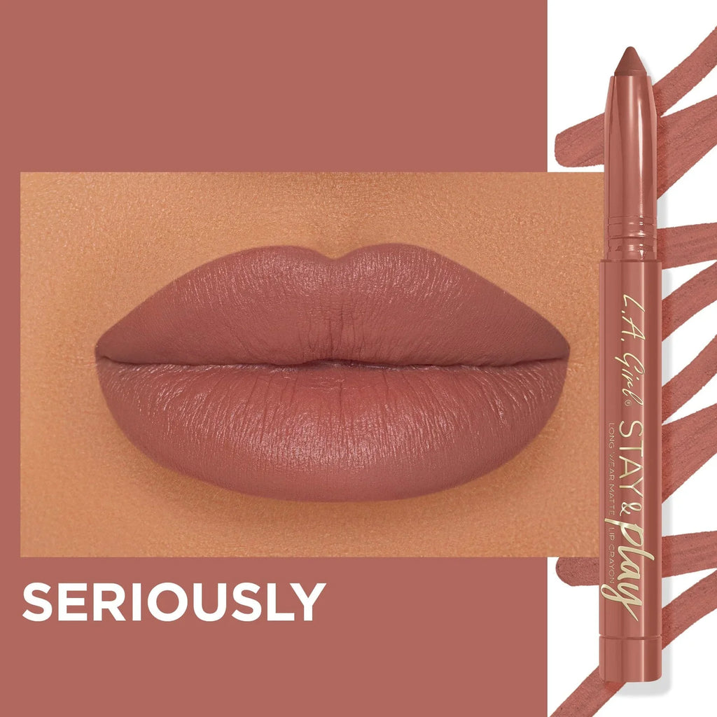 LA Girl - Stay & Play Lip Crayon