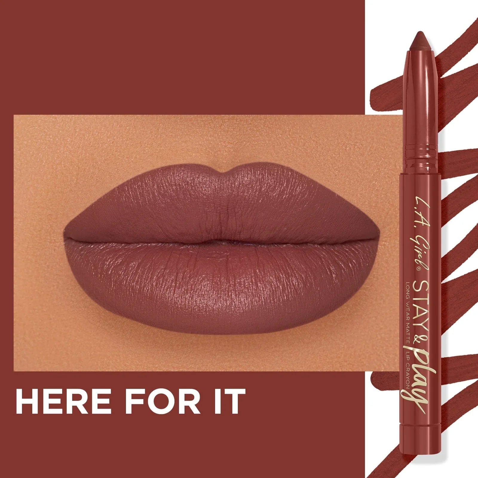 LA Girl - Stay & Play Lip Crayon