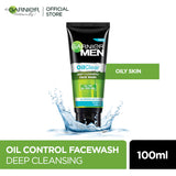 Garnier - Oil Clear Face Wash For Men - 100ml