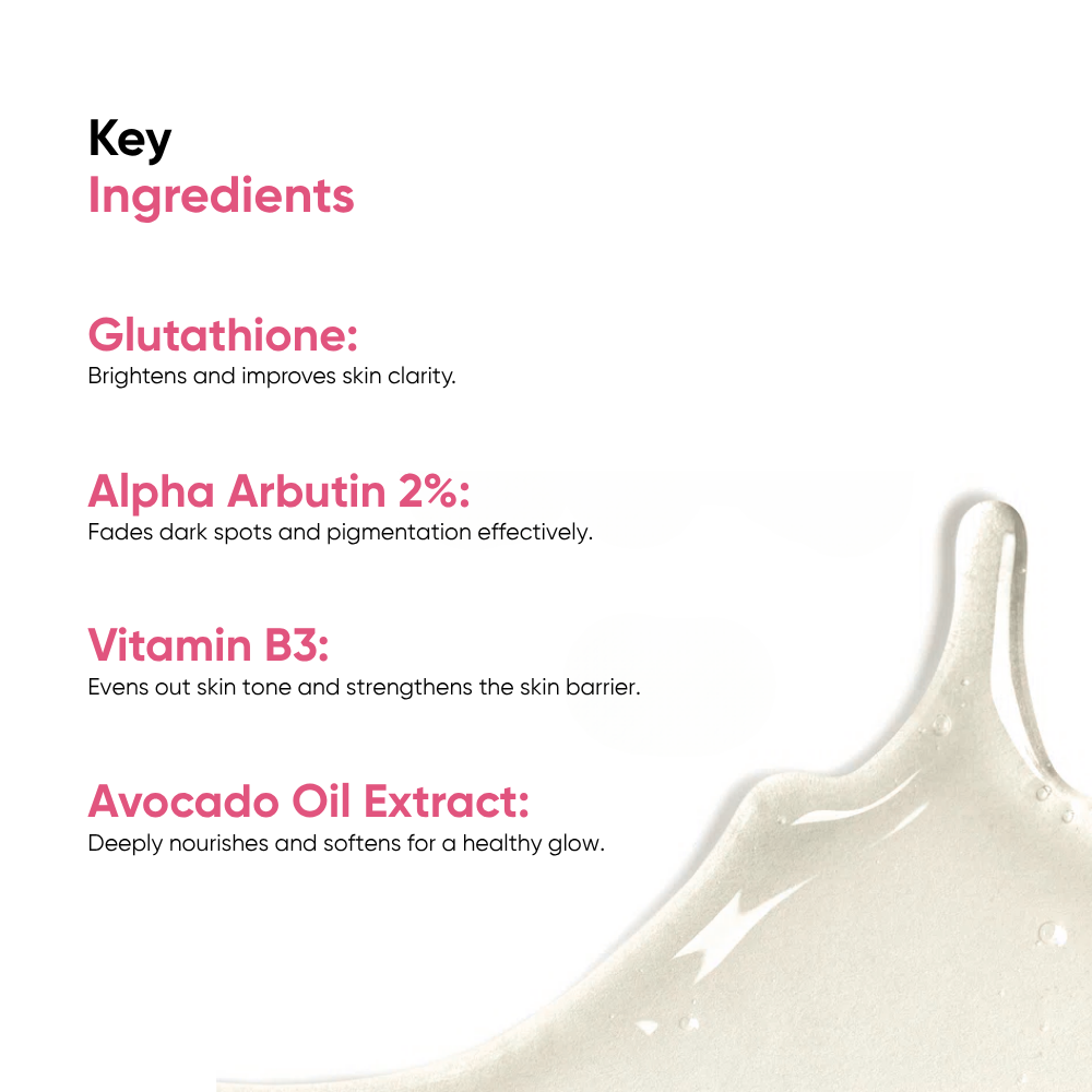 glutathione alpha arbutin Oneskin - Glow Getter