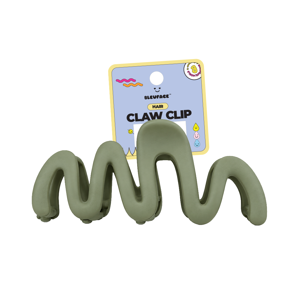 Bleuface - Wavy Claw Clip