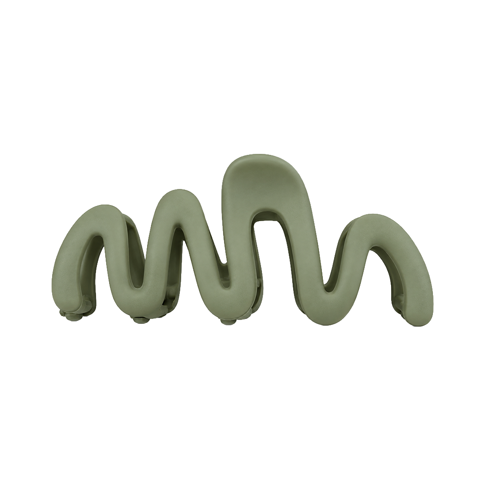 Bleuface - Wavy Claw Clip