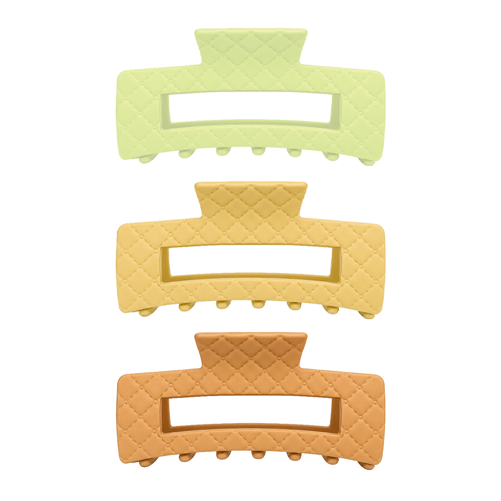 Bleuface - Quilted Claw Clip
