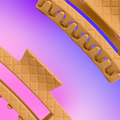 Bleuface - Quilted Claw Clip
