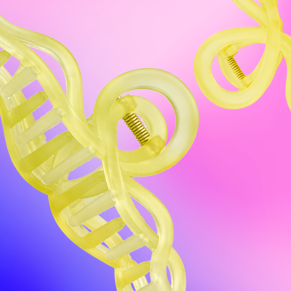 Bleuface - Frosted Pretzel Hair Clip