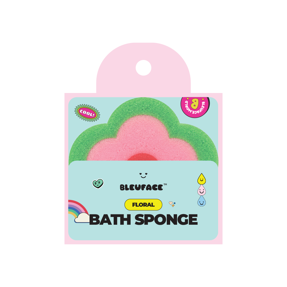 Bleuface - Floral Bath Sponge