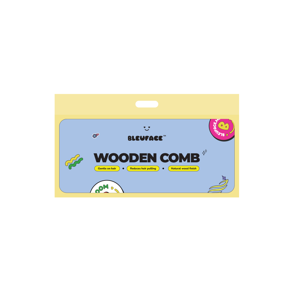 Bleuface - Wooden Comb