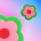 Bleuface - Floral Bath Sponge