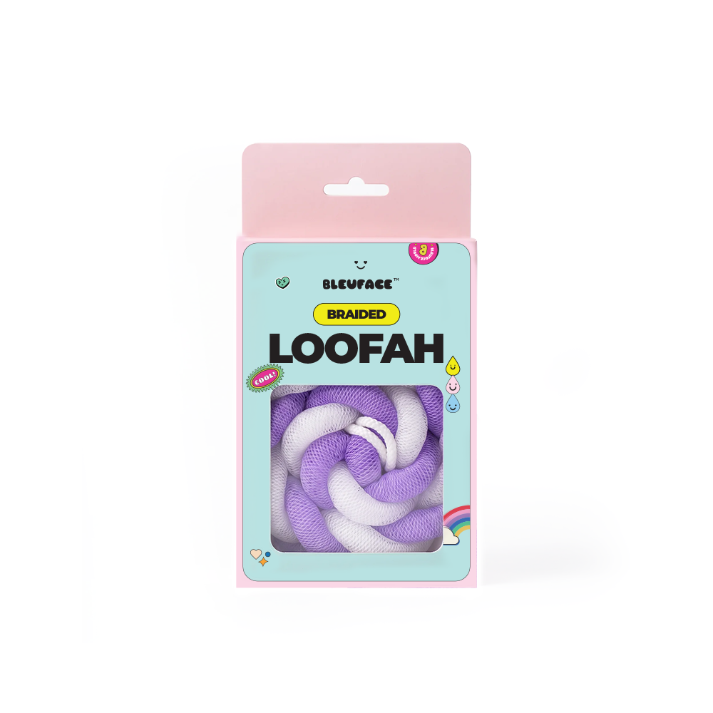 Bleuface - Braided Loofah