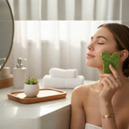 Luxe Basics - Pack Of Jade Face Roller & Gua Sha