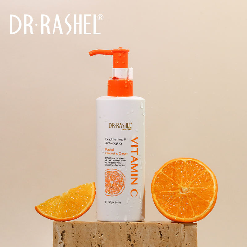 Dr Rashel - Vitamin C Brightening & Anti-Aging Facial Cleansing Cream - 130g