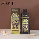Dr Rashel - Collagen & Argan Oil Hair Color Shampoo Dark Brown - 400ml