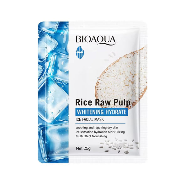 Bioaqua - Rice Ice Cooling Facial Sheet Mask 1S