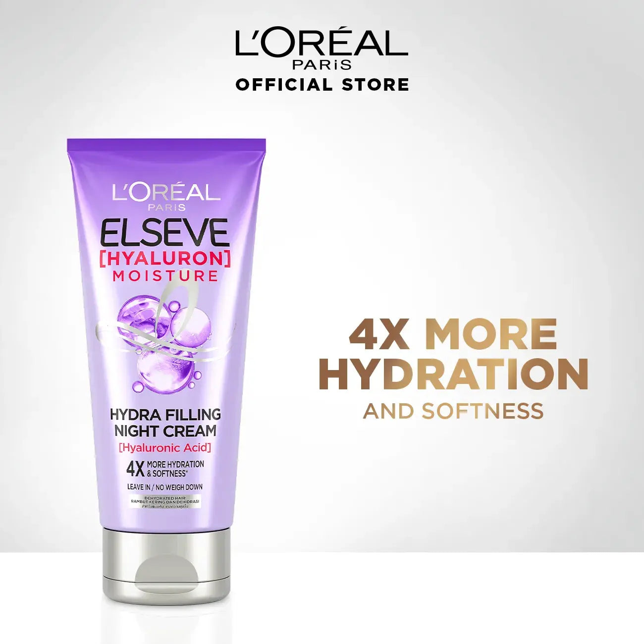 L'Oreal Paris - Elseve Hyaluron Moisture Hydra Filling Night Cream 150ml