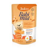 Babi Mild - Natural 2 In 1 Sweet Almond Fabric Wash Refil - 570ml