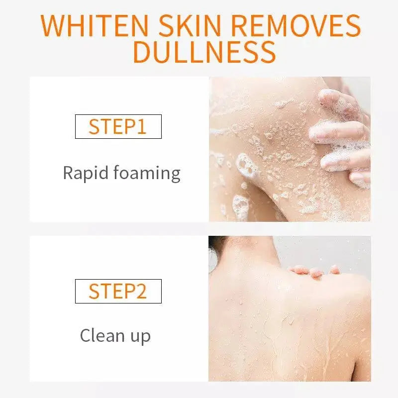   Dr.Rashel vitamin C whitening Exfoliating silky shower gel - 500ml