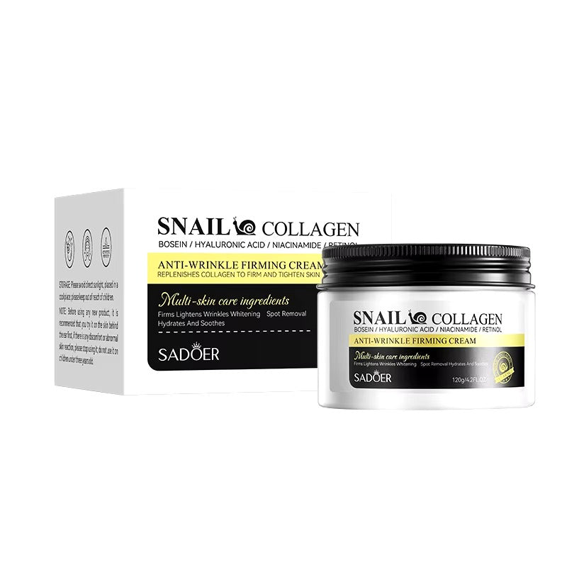 Sadoer - Snail Collagen Anti Wrinkle Firming Cream 120G