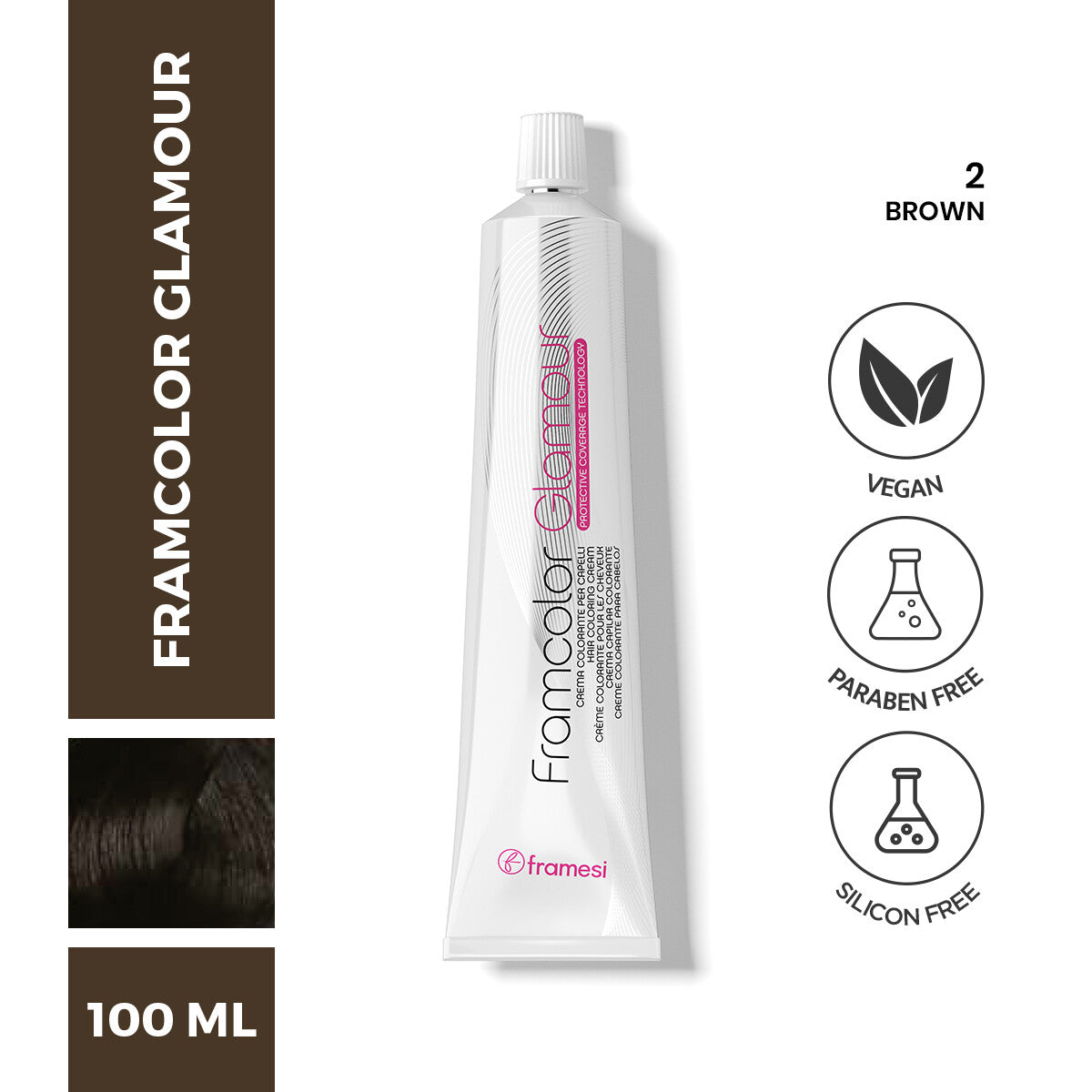 Framesi - FramColor Glamour - 2 Brown