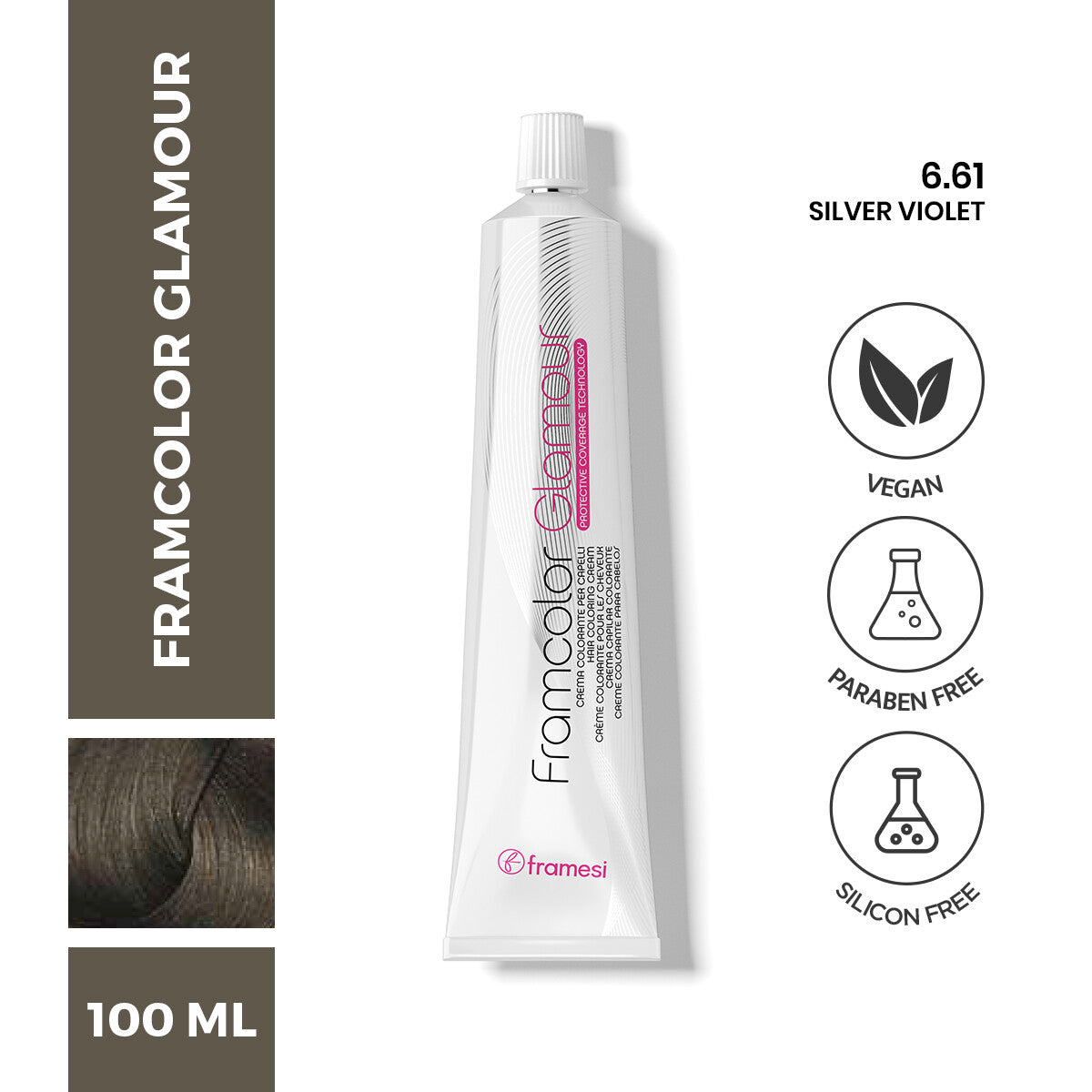 Framesi - FramColor Glamour - 6.61 Silver Violet