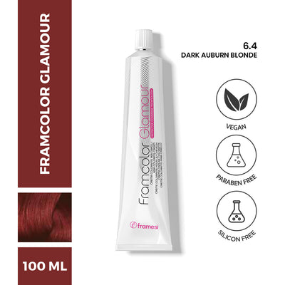 Framesi - FramColor Glamour - 6.4 Dark Auburn Blonde