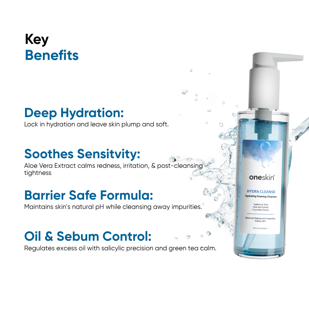 Oneskin - Hydra Cleanse Hydrating Foaming Cleanser - 150ml