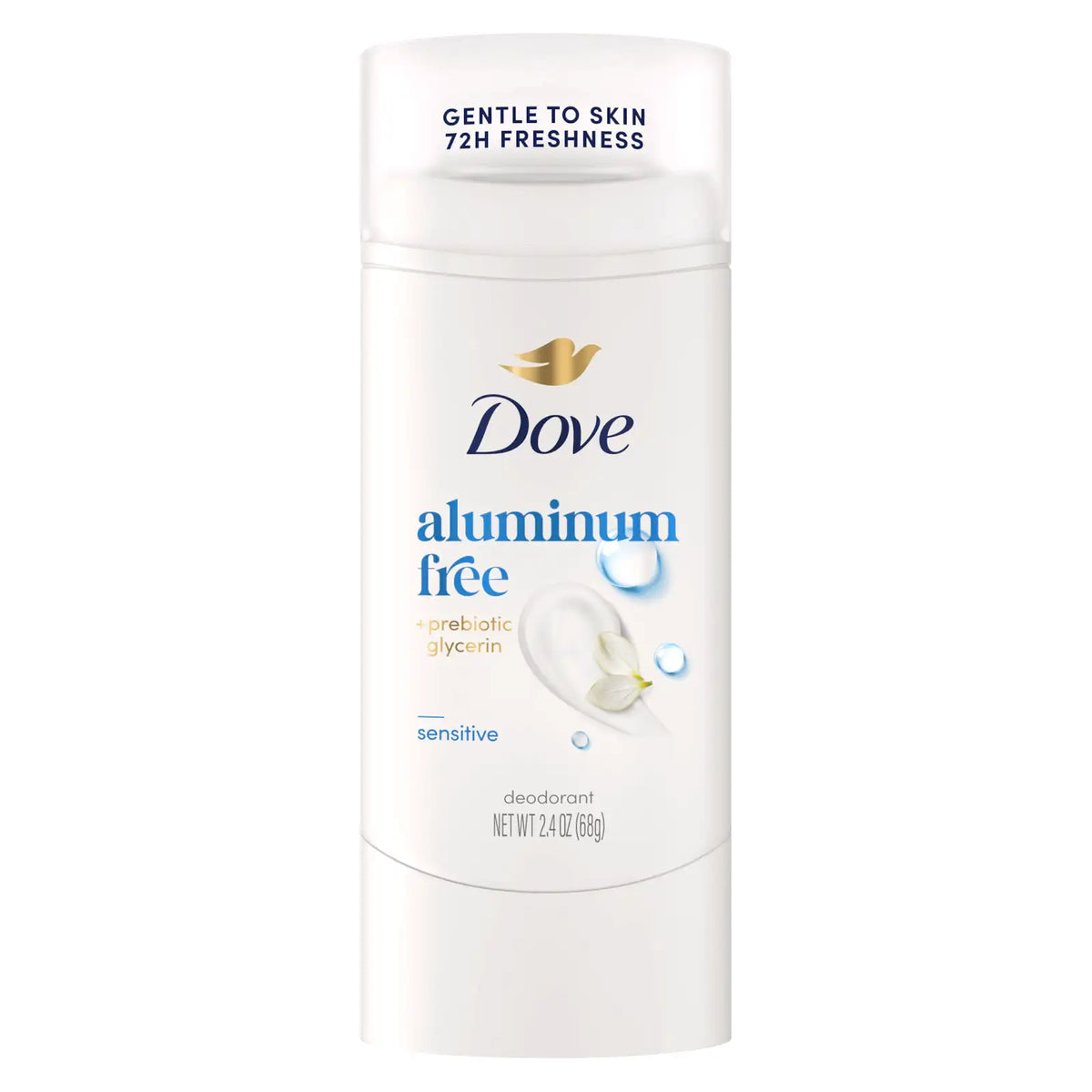 Dove - Sensitive Aluminum Free Deodorant Stick - 2.4 Oz (68g)