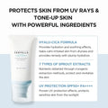 Skin1004 - Hyalu Cica Water-Fit Sun Serum SPF50+ PA++++ Twin Pack
