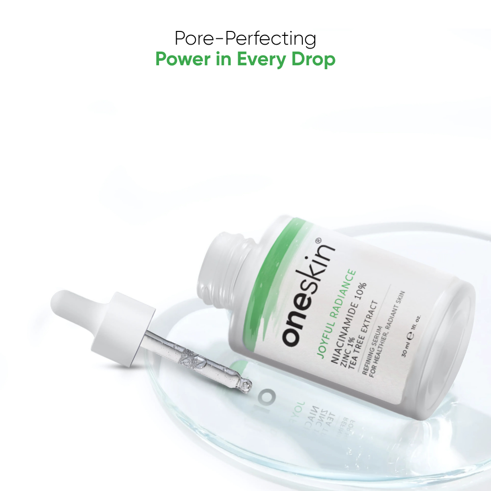 Oneskin - Joyful Radiance - Niacinamide 10%, Zinc 1%, Tea Tree Extract - 30ml