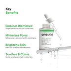Oneskin - Joyful Radiance - Niacinamide 10%, Zinc 1%, Tea Tree Extract - 30ml