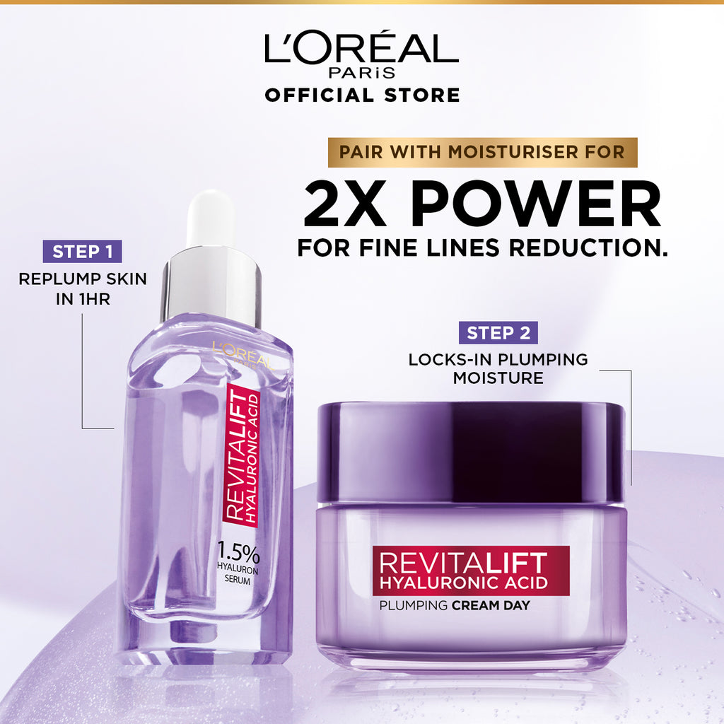 LOreal Paris - Revitalift 1.5% Hyaluronic Acid Face Serum 30 ML