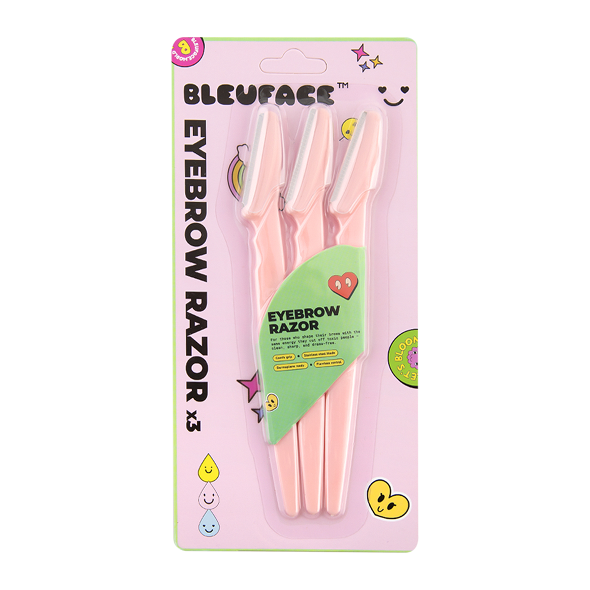 Bleuface - Eyebrow Razor x3