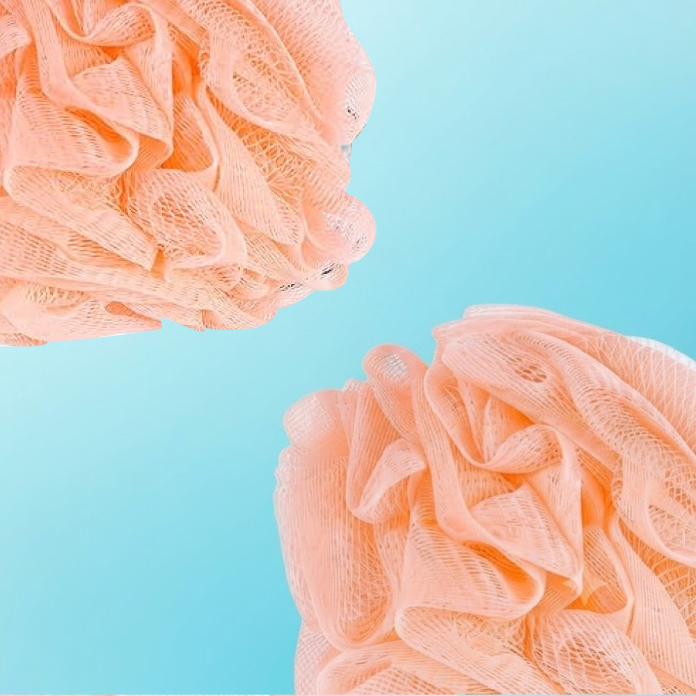 Bleuface - Mesh Loofah