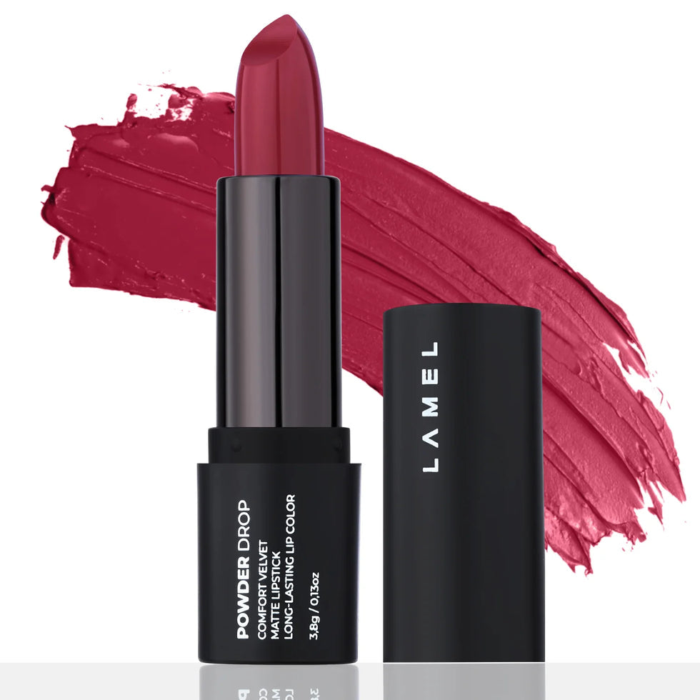 Lamel - Powder Drop Lipstick 403 Vintage Rose