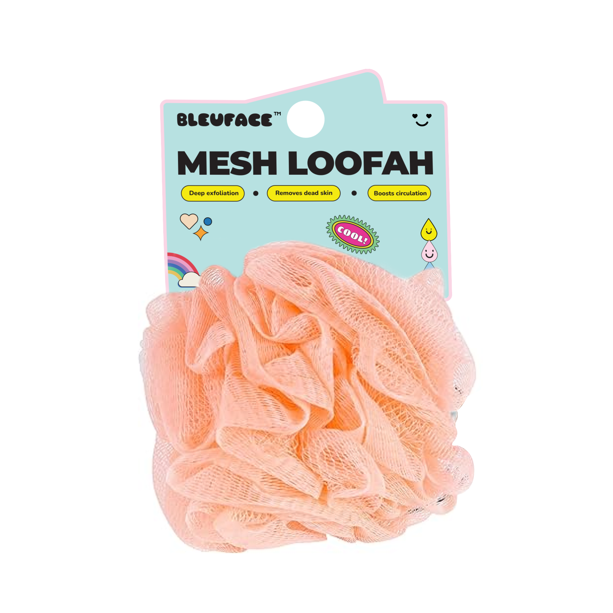 Bleuface - Mesh Loofah