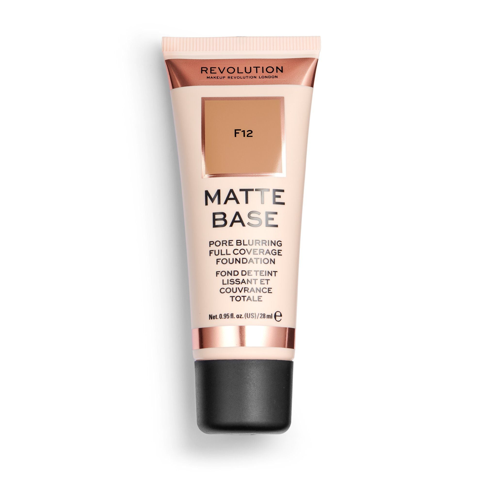 Revolution - Matte Base Foundation F12 28ml