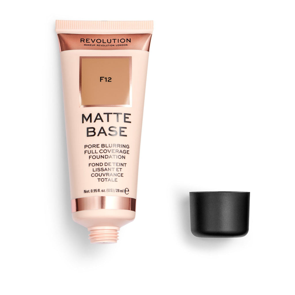 Revolution - Matte Base Foundation F12 28ml