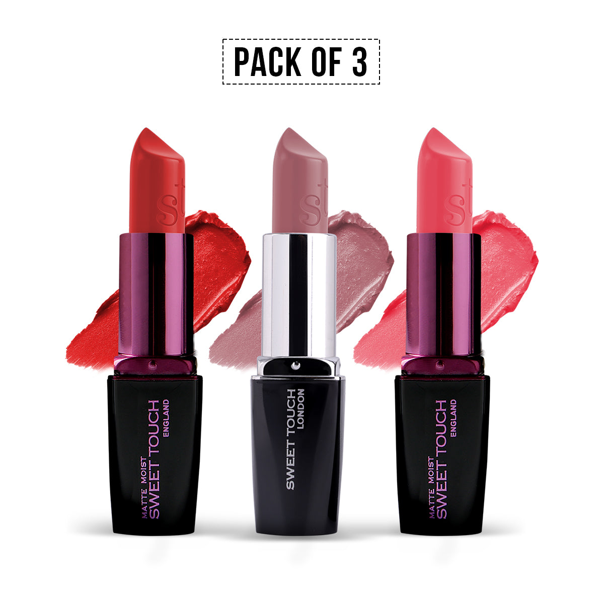 Matte Trio Lipstick Set