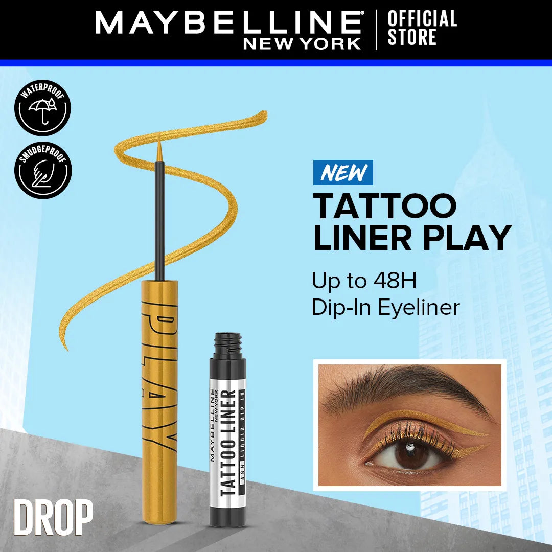 Maybelline - Tattoo Liner Play Dip In Eyeliner - Drop